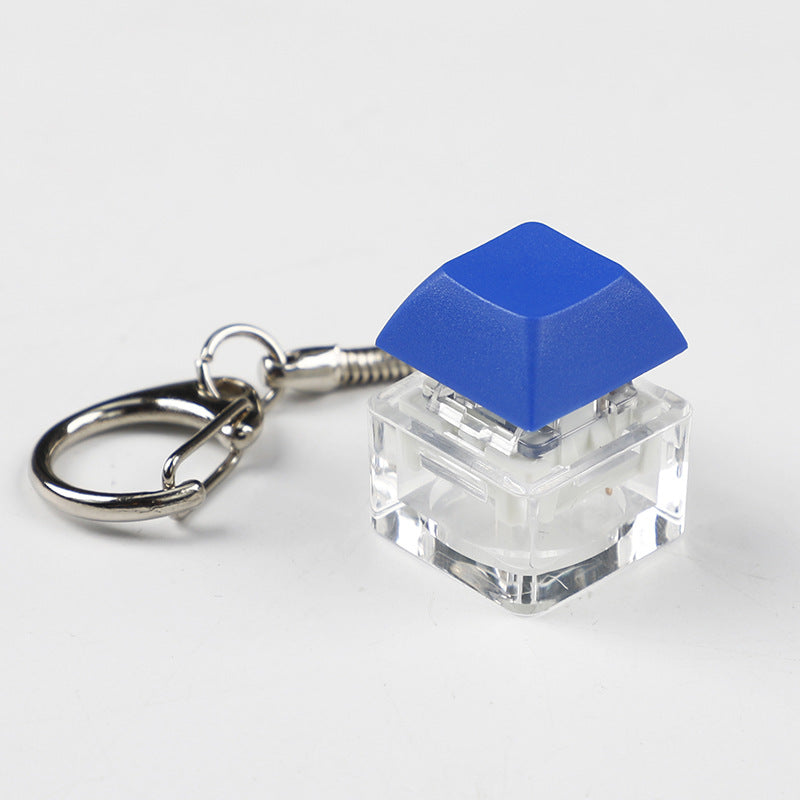 Wholesale Acrylic Decompression Mechanical Keyboard Axis Tester Fidget Keychains